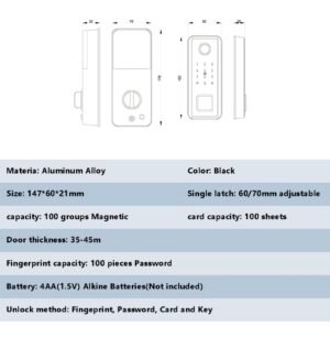 Trojan digital Deadbolt - DB06