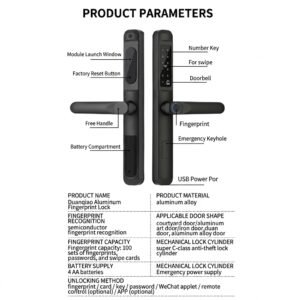 Trojan Slimguard AL02 Smart Lock